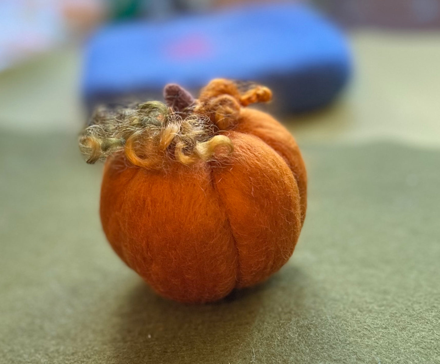 Needle Felt Pumpkin Class - Sunday October 12 - 1:00-3:00 pm