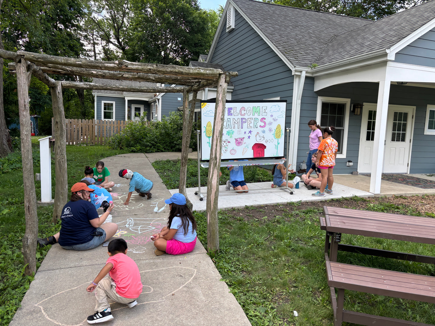 Blue Schoolhouse (deposit)