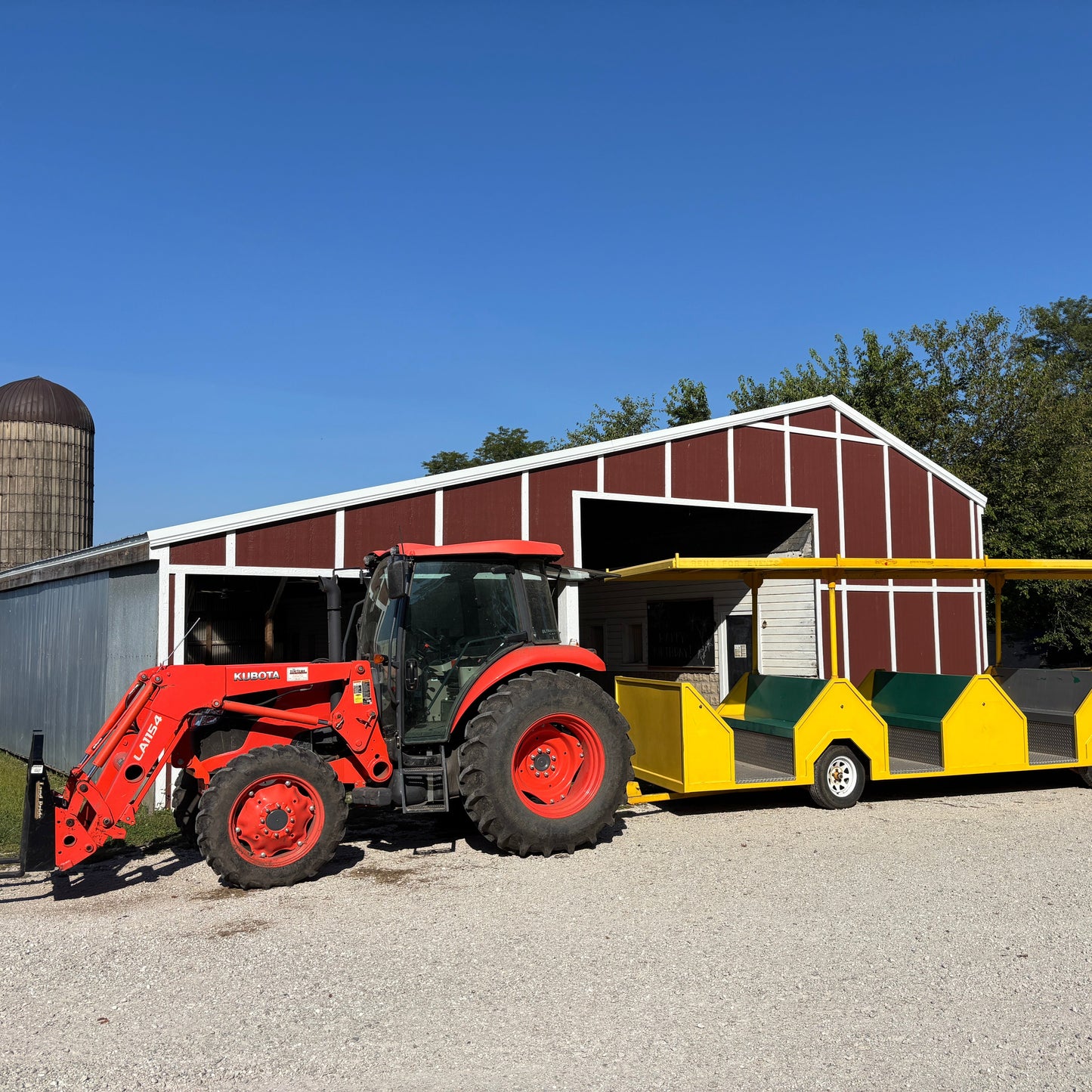 Private Farm Wagon Ride Reservation (fee)