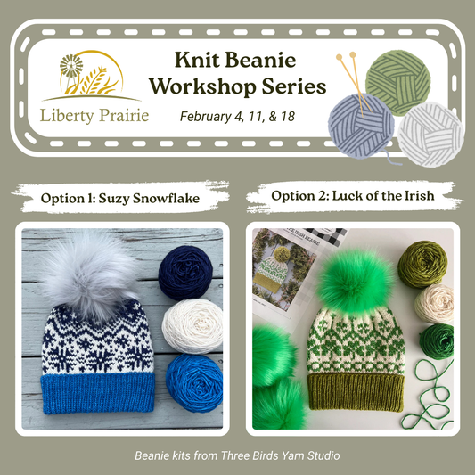 Knit Beanie Series: Intro to Stranded Color Work (Fair Isle) Knitting