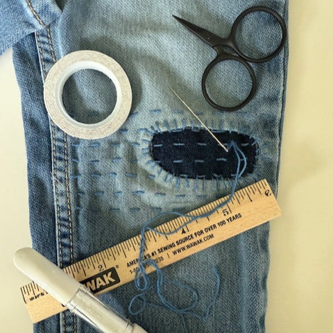 Mend with Meaning: Visible Mending & Darning Class - Sunday September 28 - 1:00-3:00 pm